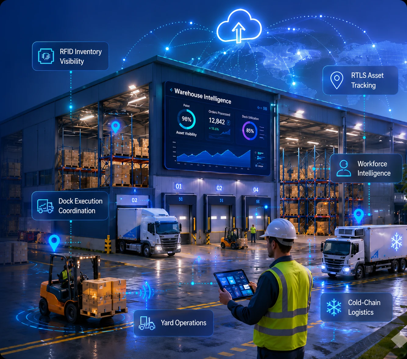 AIoT Warehousing Hero Image
